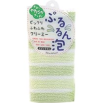 Amazon | 日本興業 ぷるるん泡 ボディータオル ピンク | Haarlosy